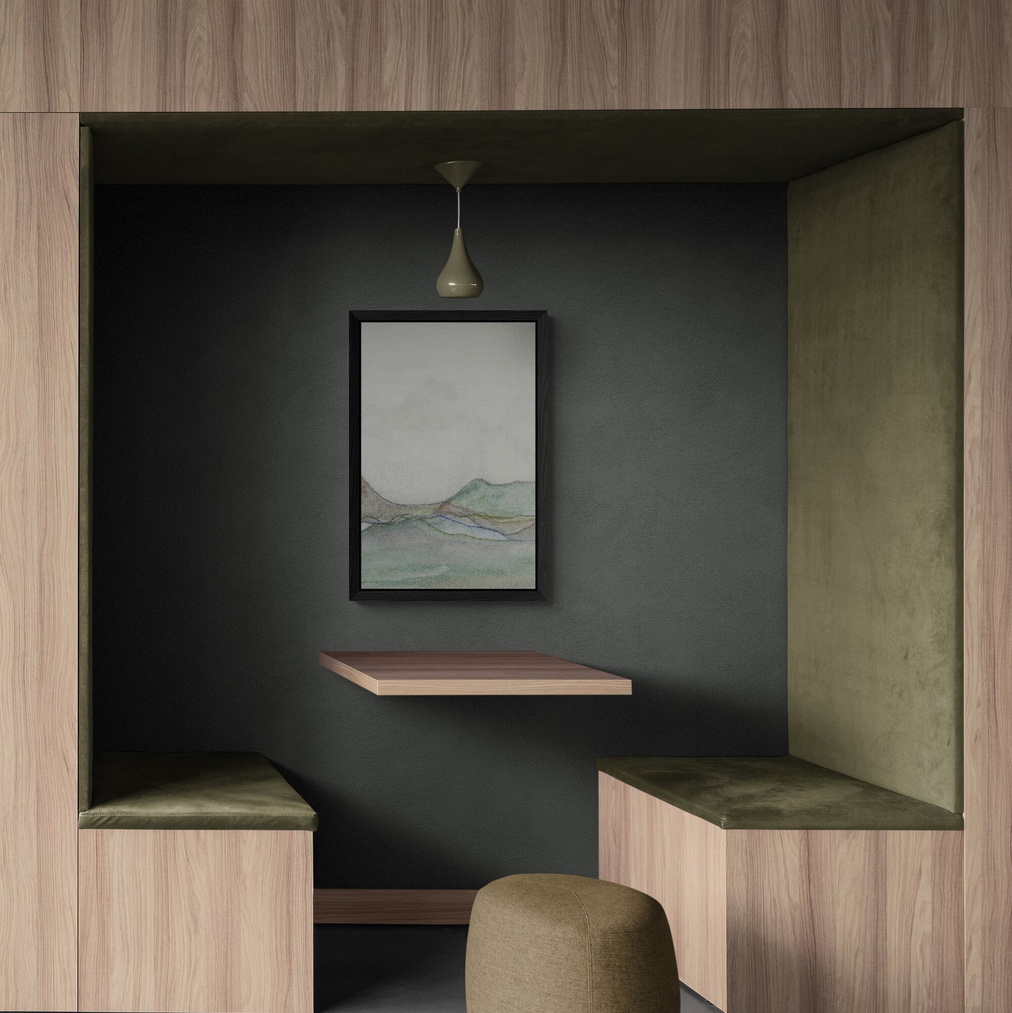The air between - work B - Eco Canvas